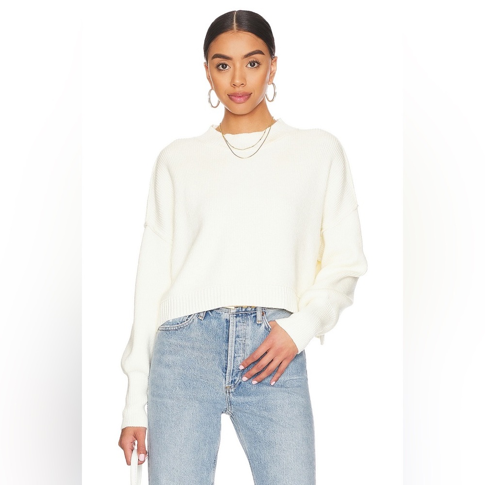 Free People Easy Street Crop Pullover